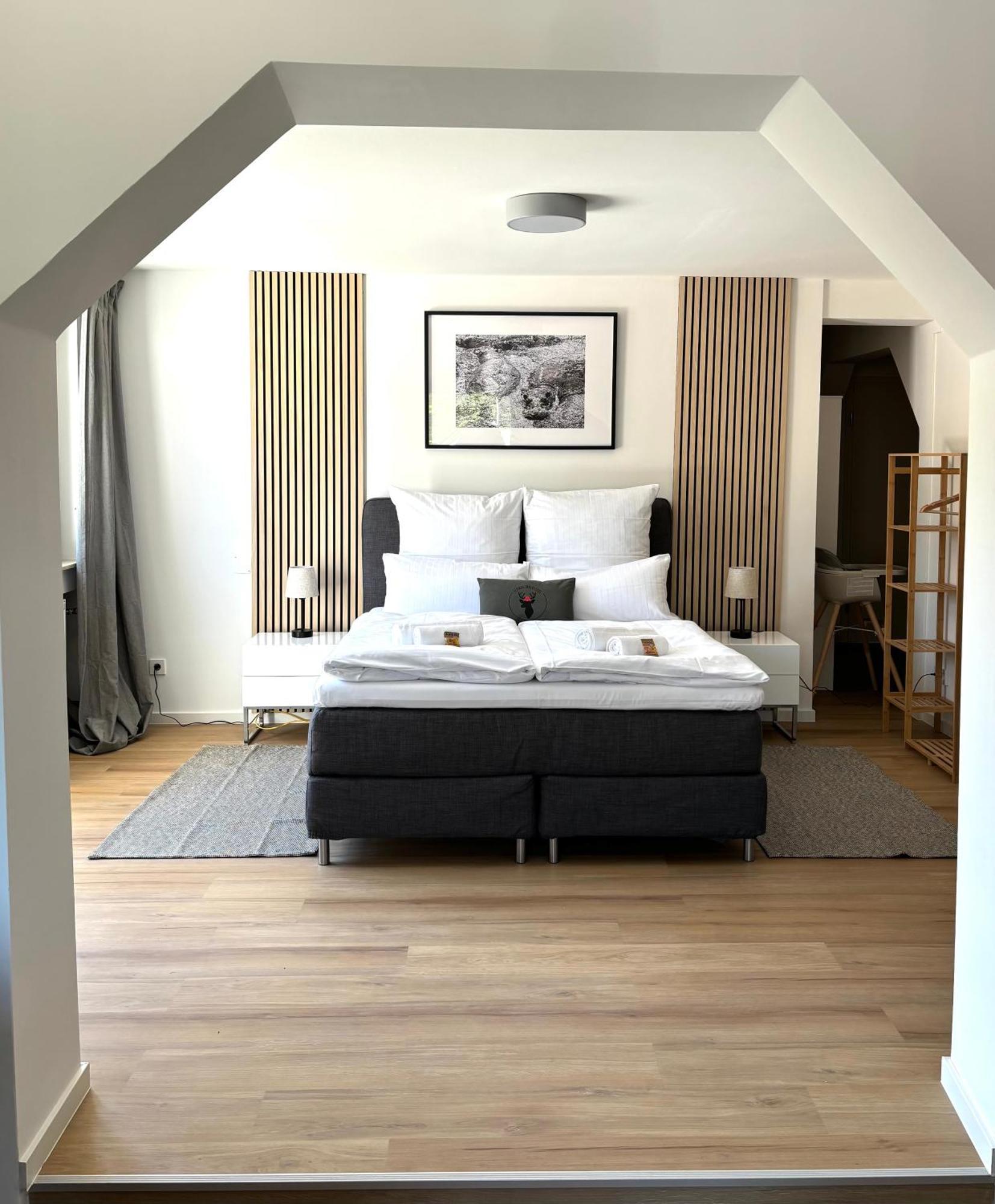 Gesamte Wohnung, Kueche, Parkplatz, Terrasse Бад Белинген Екстериор снимка